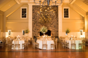 Green and Gold Winter Wedding