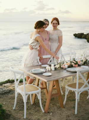 Seaside Bridesmaid Wedding Ideas