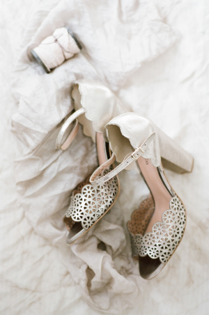 Silver Bride Shoes