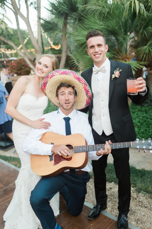 Wedding Guest in Sombrero