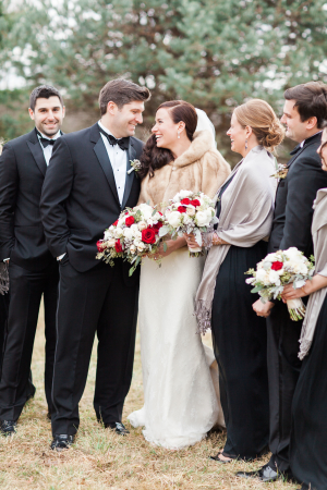 Winter Wedding in New Jersey Brklyn View Photography