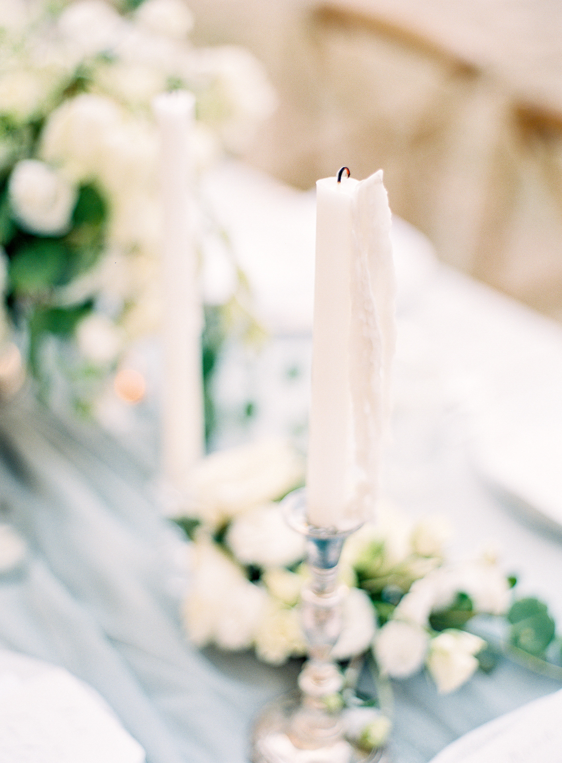 Candlesticks at Wedding