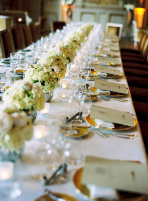 Estate Table at Wedding