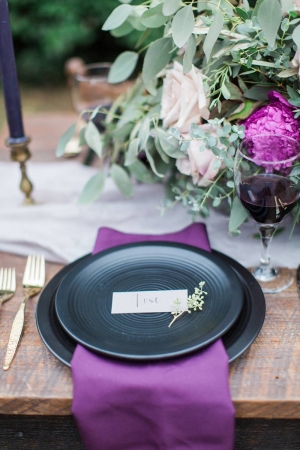 Navy and Purple Wedding Colors