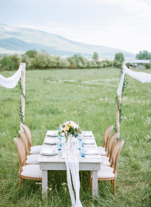 Ranch Wedding Table