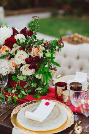Wedding Table with Opulent Details