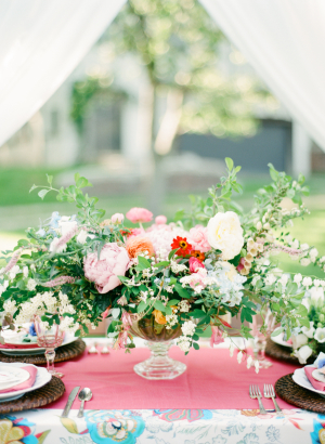 Elegant Colorful Garden Wedding Ideas
