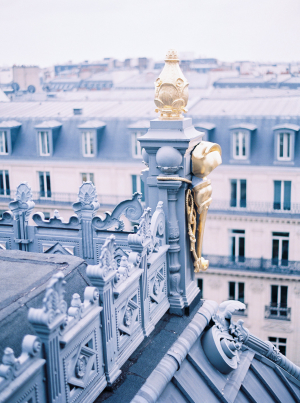 Paris Rooftop Wedding Ideas Le Secret dAudrey 11