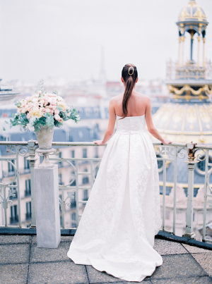Paris Rooftop Wedding Ideas Le Secret dAudrey 7