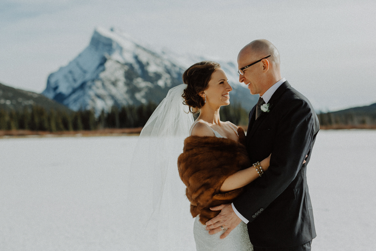 Winter Wedding in Banff