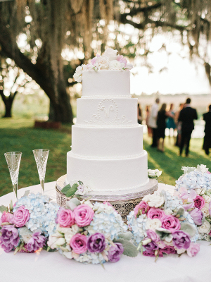 Wedding Cake with Monogram1