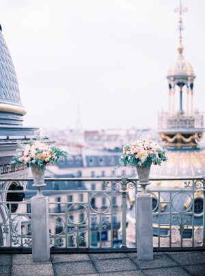 Wedding Ceremony on Paris Rooftop