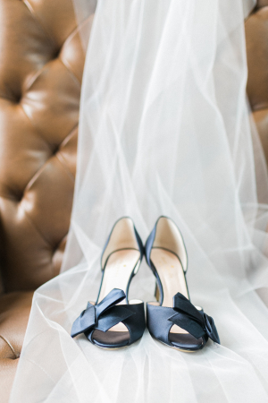 Kate Spade Black Satin Wedding Shoes