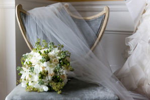 Green and Ivory Bouquet