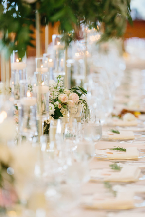 Pale Pink and Green Reception