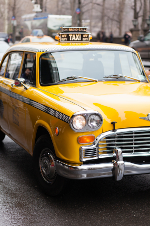 Vintage Yellow Taxi
