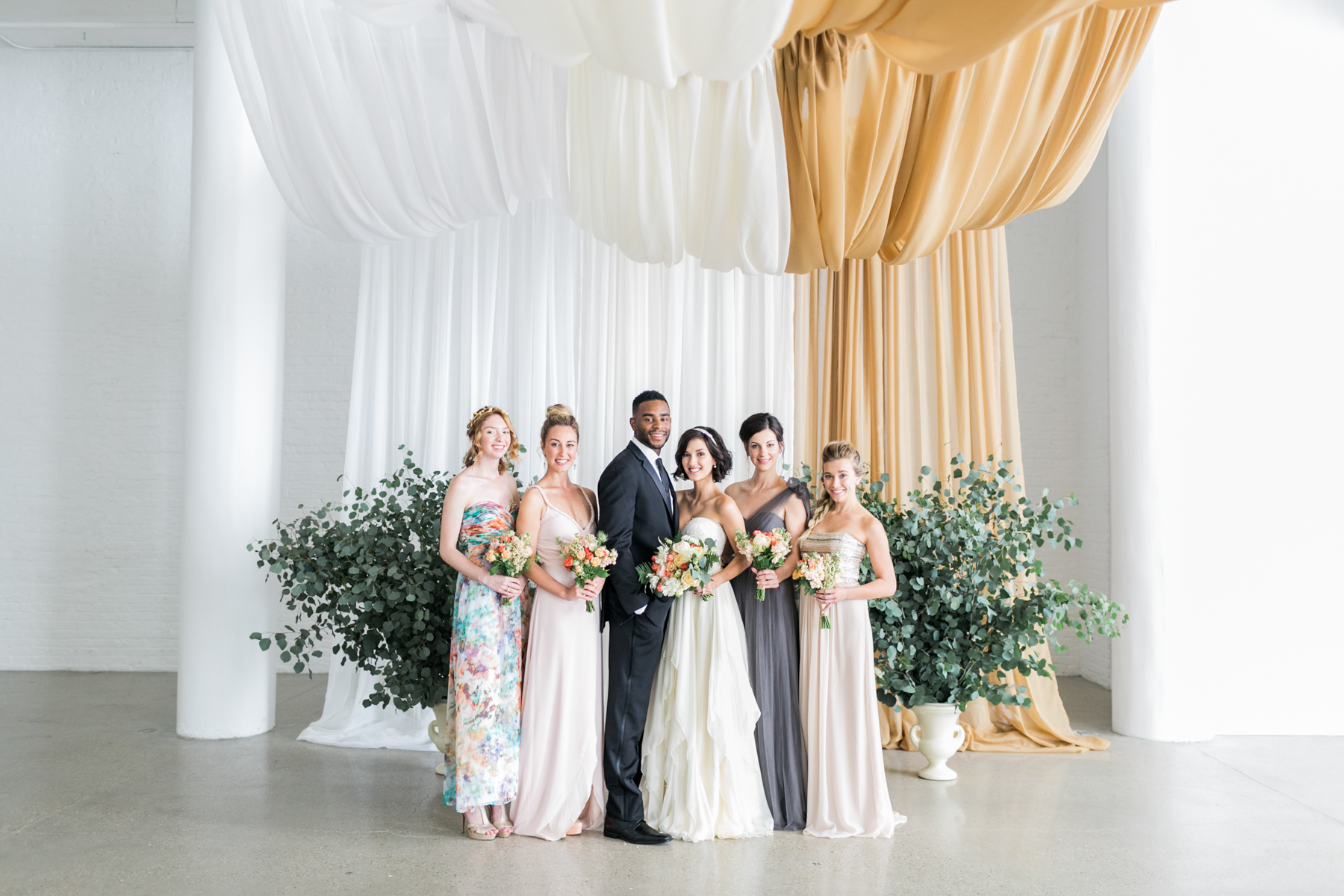 Ceiling Draping as Ceremony Altar