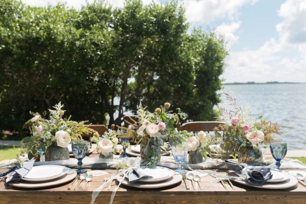 Waterside Wedding Tabletop
