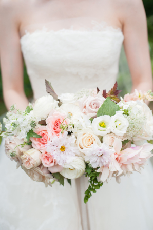 Blush Ivory and Pink Bouquet