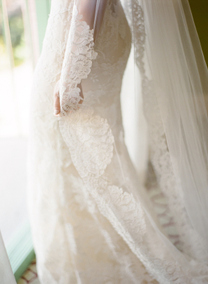 Bride in Elegant Veil