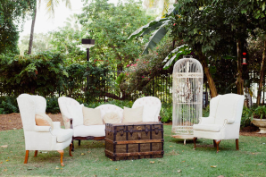Outdoor Lounge Area for Wedding
