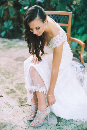 Bride in Sottero and Midgley Gown