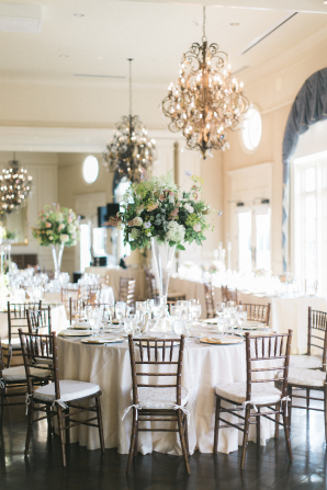 Gold and Ivory Country Club Wedding