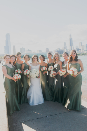 Sage Green Bridesmaids Dresses