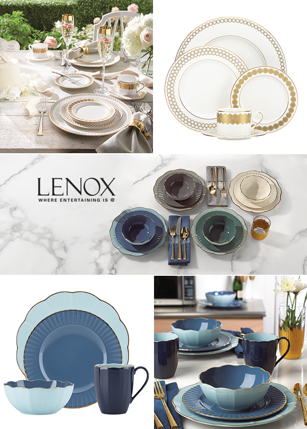 Gorgeous Gold Registry Items from Lenox
