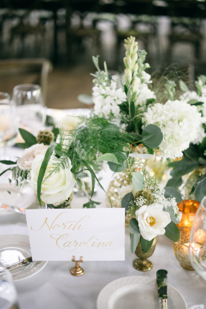 Centerpiece with Ivory Buds