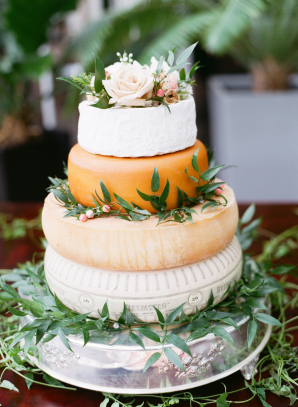 Stacked Cheese Wedding Cake