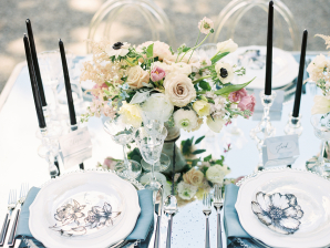 Glamorous Garden Wedding Table