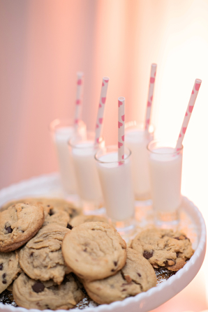 Milk and Cookies at Wedding