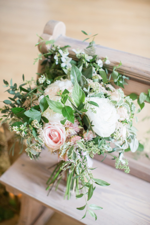 Blush and Green Bouquet