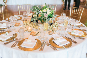 Gold Chargers for Wedding