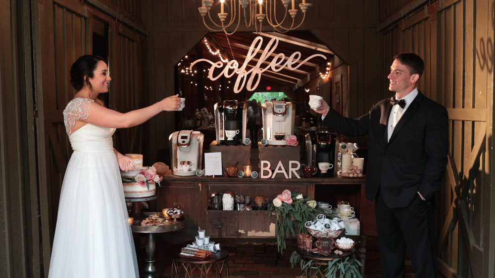 Wedding Coffee Bar