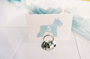 Dog Wedding Table Numbers