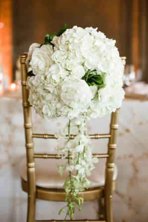 Hydrangea Rose Chair Flowers