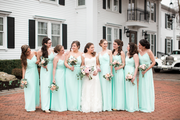 Seafoam Green Bridesmaid Dresses