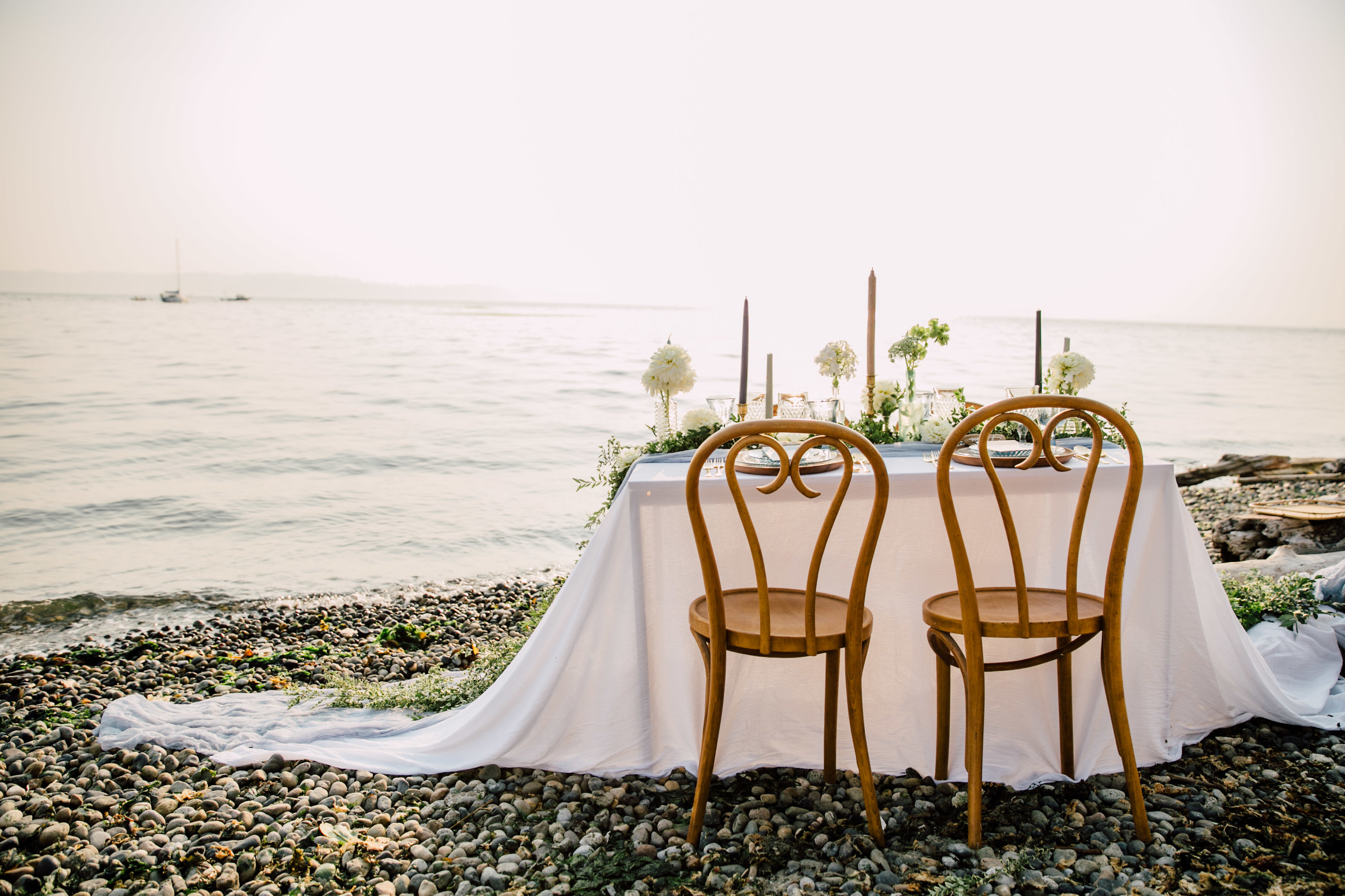 Organic Coastal Wedding Inspiration