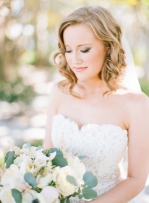 Bride with Soft Curls