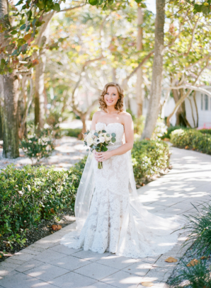 Lace Anne Barge Gown