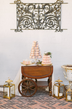Macaron Wedding Dessert Station