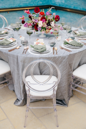 Modern Wedding Table at Museum
