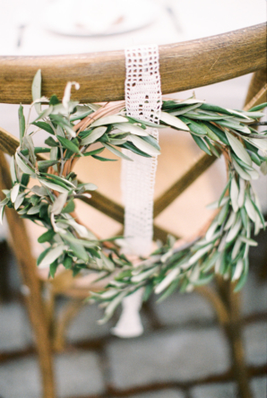 Olive Leaf Wreath for Wedding