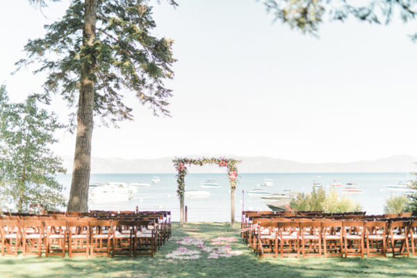 Tahoe Waterside Wedding Ceremony