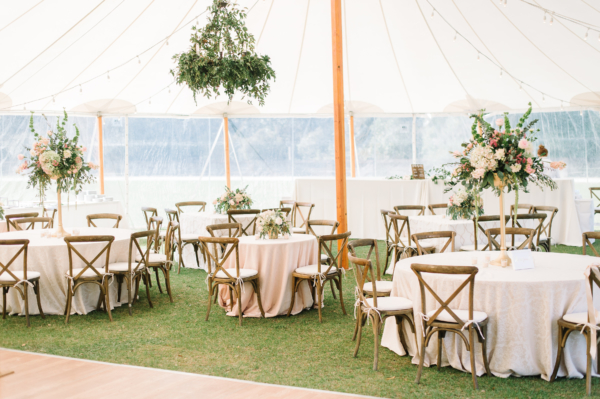 Sperry Tent Wedding Reception