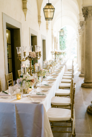 Wedding Table on Portico
