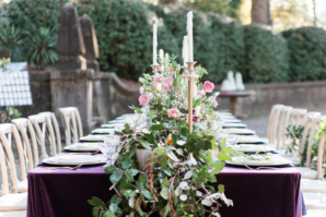 Kings Table at Outdoor Wedding