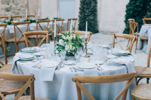Outdoor Wedding Reception in South of France